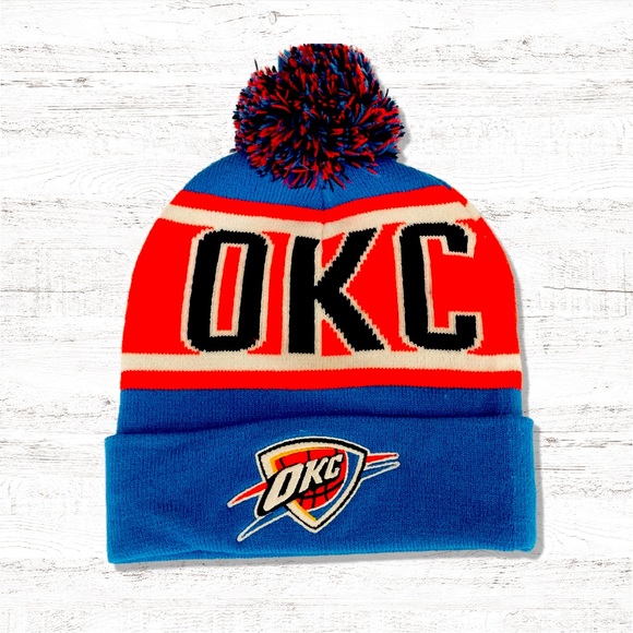 NBA OKC Thunder Basketball Beanie - Picture 1 of 1